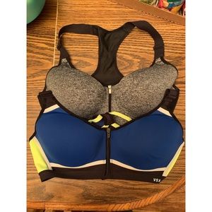 TWO VICTORIA’S SECRET RACERBACK SPORTS BRAS